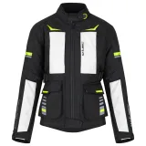Dámska moto bunda W-TEC Warao Lady Farba čierna-fluo, · záber 2