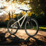 Kross Dust JR 1.0 24" - model 2025 šedá/čierna/lesk - S (12", 130-150 cm) · záber 3