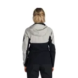 Dámská turistická softshellová bunda NORTHFINDER JANELL-807lightgreenblack · záber 3