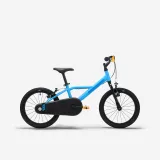 BTWIN Detský bicykel DISCOVER 500 16 palcov 4 až 6 rokov modrý bez · záber 1
