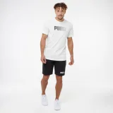 PUMA PUMA pánske fitness tričko s krátkym rukávom biele L · záber 2