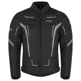 Letná pánska moto bunda W-TEC Mirelio Farba šedo-modro-červená, · záber 3
