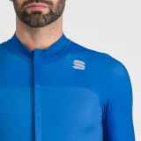 Pánský cyklistický dres s dlouhým rukávem SPORTFUL Bodyfit pro jersey, blue denim galaxy blue · záber 5