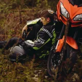 Moto rukavice W-TEC Talhof Farba čierna, · záber 5