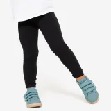 DOMYOS DETSKÉ LEGÍNY NA CVIČENIE ČIERNE 5-6 r (113-122 cm) · záber 1