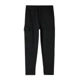 Chlapecké zateplené tepláky 4F JUNIOR TROUSERS-JWAW24TTROM760-20S-DEEP BLACK · záber 5
