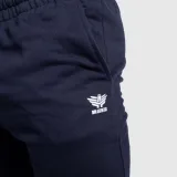 Pánske jogger tepláky Iron Aesthetics Snap, navy · záber 4
