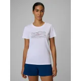 Dámské turistické tričko s krátkým rukávem 4F TSHIRT F2785-10S-WHITE · záber 2
