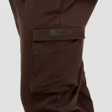 GymBeam Utility Joggers Brown - Velikost: M | Barva: Hnedá | Hmotnost: 0,59 kg · záber 2