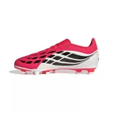 Chlapčenské futbalové kopačky outdoorové ADIDAS Predator Club Jr FG MG lucid red core black cloud white · záber 2