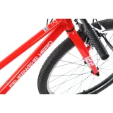 Juniorský horský bicykel AMULET 24 Feuerwehr, red white · záber 3