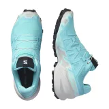 Dámská běžecká trailová obuv SALOMON Speedcross 6 W blue curacao lunar rock iced aqua · záber 4