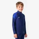 KIPSTA Detská futbalová mikina VIRALTO KIDS Check tmavomodrá 4-5 r (103-112 cm) · záber 1