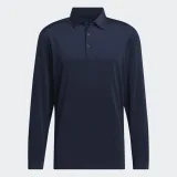 ADIDAS ADIDAS Core pánska golfová polokošeľa s dlhým rukávom čierna L · záber 1