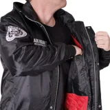 BLACK HEART Barker bunda čierna - M · záber 4