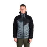 Pánská zateplená turistická mikina se zipem NORTHFINDER EMERYTH-811darkblueblack · záber 1