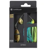 CAPERLAN Nástraha spinnerbait Spino 10,5 g modrá/žltozelená bez · záber 2