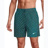 Férfi fürdőnadrág NIKE SWIM Breaker Swoosh 5 GREEN ABYSS · záber 1
