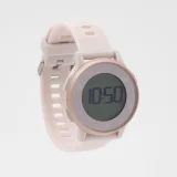 DECATHLON Bežecké hodinky so stopkami W500S ružové S · záber 1