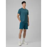 Pánské tréninkové tričko s krátkým rukávem 4F TSHIRT FNK M1786-41M-GREEN MELANGE · záber 5