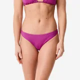 DECATHLON Spodný diel plaviek so strihom tango Lulu Folk fialový S · záber 1