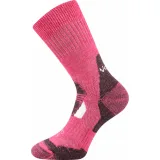 Dámske turistické ponožky VOXX 1 PACK-MERINO Stabil CLIMAYARN-pink · záber 1