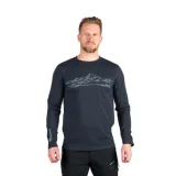 Pánske turistické tričko s dlhým rukávom NORTHFINDER BODI-464bluenights · záber 1