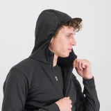 Pánská cyklistická bunda s kapucí SPORTFUL Metro softshell, black · záber 5