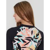 Dámske tričko na kúpanie FUNDANGO Joyce Long Sleeve Rashguard-519-jungle · záber 5