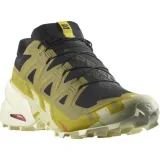 Pánská běžecká trailová obuv SALOMON Speedcross 6 black cress green transparent yellow · záber 1