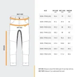 QUECHUA Pánske teplé a vodoodpudivé turistické nohavice SH500 L (L33) · záber 2
