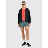 Dámská běžecká bunda 4F SWEATSHIRT FNK F584-WAW25TFSWF584-20S-DEEP BLACK · záber 5