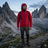 Pánska turistická bunda NORTHFINDER ABE-360red · záber 5