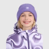 Dívčí beanie čepice - fialová · záber 1
