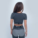 GymBeam Športový top Ultrafit Heather Grey · záber 3
