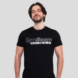 GymBeam Pure Ambition T-shirt Black - Velikost: M | Barva: čierna | Hmotnost: 0,2 kg · záber 9