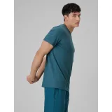 Pánské tréninkové tričko s krátkým rukávem 4F TSHIRT FNK M1786-41M-GREEN MELANGE · záber 3