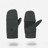 SOLOGNAC Bezprstové hrejivé softshellové rukavice 500 zelené 2XL-3XL · záber 1