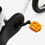 BTWIN Detský bicykel Discover 100 14-palcov 3 až 5 rokov biely bez · záber 2