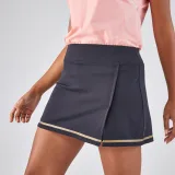 KUIKMA Dámska tenisová sukňa Dry Soft 500 čierna S · záber 1
