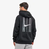 Pánska mikina s kapucňou NIKE M NK AIR PO HOODIE BLACK · záber 4