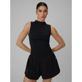 Dámské tréninkové tričko bez rukávů 4F SLEEVELESS FNK F0749-20S-DEEP BLACK · záber 2