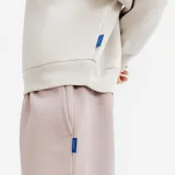 DECATHLON Dámska oversize mikina s okrúhlym výstrihom, béžová XL · záber 2