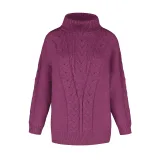 Dámský svetr VOLCANO S-ESSIE-404M-HEATHER MEL · záber 4