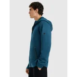 Pánská mikina se zipem 4F SWEATSHIRT M1865-WAW25TSWSM1865-32S-DENIM · záber 3
