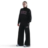 Dámske tepláky NIKE W NSW PHNX FLC LOGO WIDE LEG BLACK · záber 2
