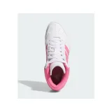 Dívčí rekreační obuv ADIDAS Hoops 4.0 Mid Jr cloud white pink fuchsia grey two · záber 4