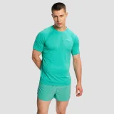 GymBeam Men‘s Pulse X Running T-shirt Green - Velikost: S | Barva: Zelená | Hmotnost: 0,176 kg | Balení: 70 · záber 4