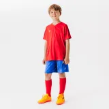 KIPSTA Detský dres ESSENTIEL Club červený 5-6 r (113-122 cm) · záber 2