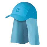 Detská šiltovka BUFF DESERT CAP KIDS SOLID AZURE · záber 1